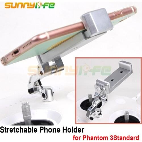 Remote Controller Holder Phone Bracket Stretchable Clip Smartphone Support Holder for DJI Phantom 3 Standard dji phantom 3s