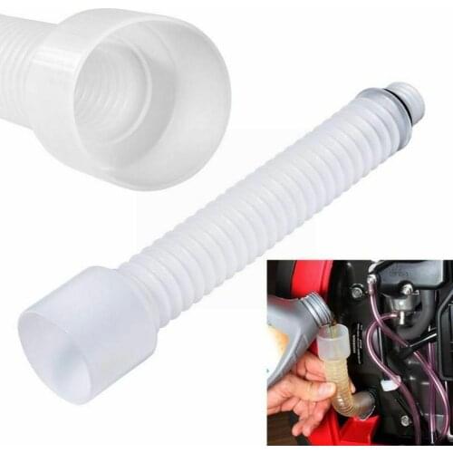 Flexible Oil Change Funnel Parts Motor Generator Refueling Tool Accessories Compression Stretchy Pipe Practical Filter D7G3