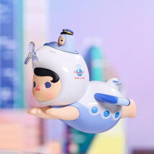 PUCKY Flight Blind Box Toy Action Picture Blind Box Birthday Gift Childrens Toys Free Shipping Kawaii Decoration Home Decore