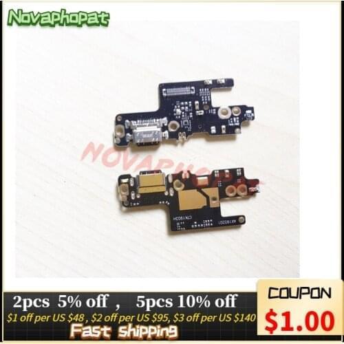 10pcs/lot Novaphopat For Redmi Note 7 Pro USB Dock Charging Charger Port Connector Flex Cable Replacement
