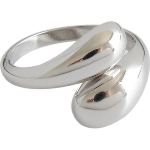 New Charming Irregular Beads Finger Ring for Women Vintage Boho Knuckle Party Rings Gothic Punk Jewelry Gifts for Girls 2020