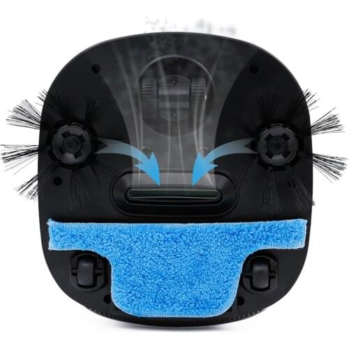 New Arrival Smart Robot Vacuum Cleaner For Home Appliances Mopping Machine Mopping Cloth Strong Suction Random Type