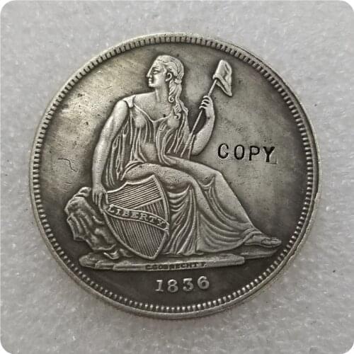 USA 1836 Gobrecht Dollar Copy Coin commemorative coins-replica coins medal coins collectibles