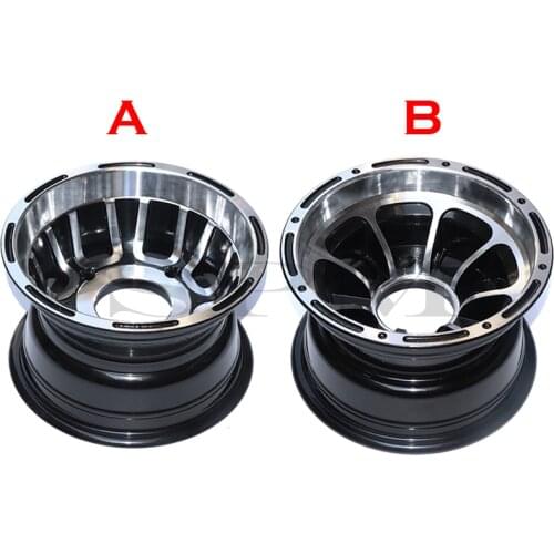 ATV Parts front and rear wheel hub 8 inch go-kart off-road 4 wheel aluminum rims for 19 /20 /21x7.00-8 18 /20x9.50-8 tyre