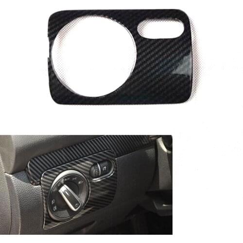 For VW Volkswagen GOLF 6 2010 2011 2012 Left hand Drive Car Front Fog Light Switch Frame Trim Styling Interior ABS Auto Moldings