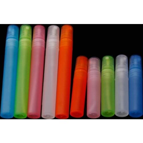 5ml-10ml Empty Spray Bottle Plastic Perfume Bottles Travel Refillable Atomizer 667D