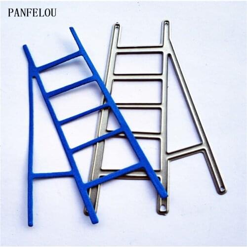 PANFELOU The ladder paper die cutting dies metal craft Scrapbooking/DIY Easter wedding Embossing mould cards