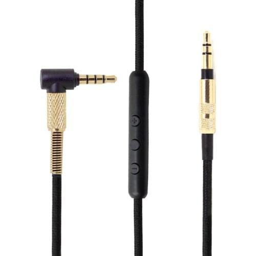 3.5mm Replacement -Audio Cables Cord For Meizu HD50 Headphones -Philips SHB880 M17F