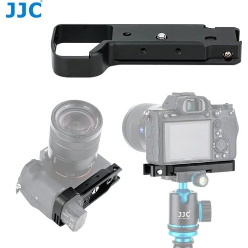 JJC Durable Anti-Slip Extension Grip For Sony a7R4 a7R3 a7R2 a7M3 a7M2 a7S2 a9 Camera Holder Arca Swiss Type Quick Release Plate