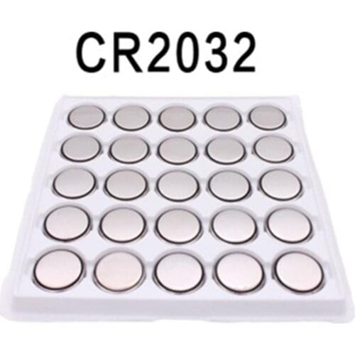 100PCS/LOT CR2032 3V Button Cell Coin Batteries For Watch Computer Toy Remote Control