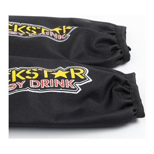 2X Universal Rockstar Shock Protector Cover 350mm for Motorcycle Suzuki LTZ 400 Quad ATV KFX400 Yamaha YFZ 450 free shipping