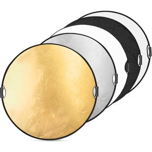 32" 80cm 5in1 Portable Foldable Studio Photo Collapsible Multi-Disc Light Photographic Lighting Reflector with Carrying Bag