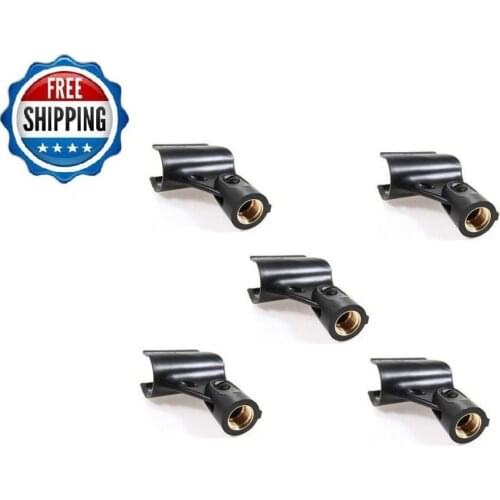 Bolymic 5 PCS microphone clips stand mount holder for SM57 58A 57A Wired Microphone NEW