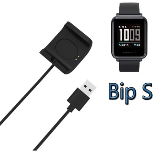 Smartwatch Dock Station Charger Adapter USB Charging Cable Base Cord Wire for Huami Amazfit Bip S Sport Smart Watch A1805 A1916