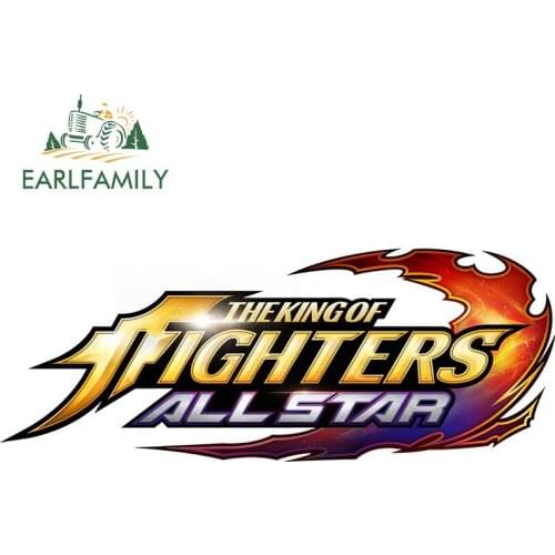 EARLFAMILY 13cm x 5cm for KING OF FIGHTERS ALLSTAR Fine SUV Car Stickers Fashion DIY Car Styling VAN Decal Window Decoration