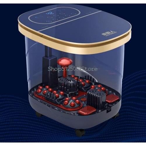 High-deep foot bath barrel electric massage machine footbath heating foot bath artifact automatic constant temperature household