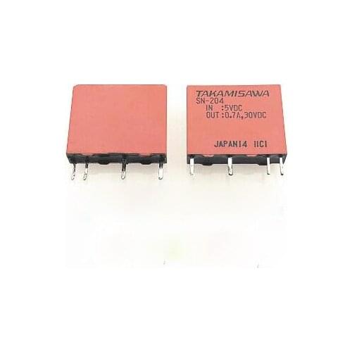 HOT Solid state 5V relay SN-204 5VDC SN-204-5VDC 5V 5VDC DC5V 0.7A 4PIN