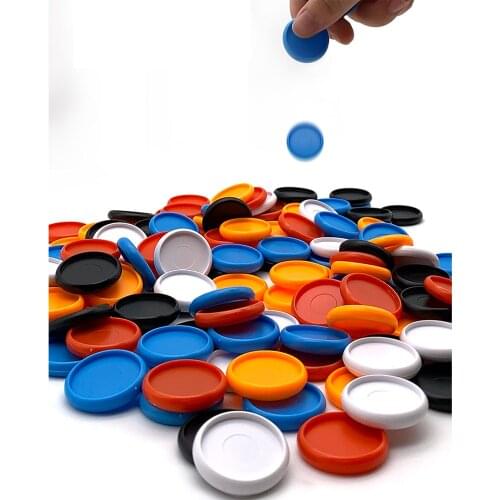 Fromthenon 50pcs/box Colorful Disc Binding Discs Rings for Mushroom Hole Discbound Planner Binder Notebook Binding Supplies