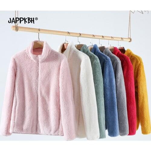 Женские флисовые куртки JAPPKBH China At AliExpress