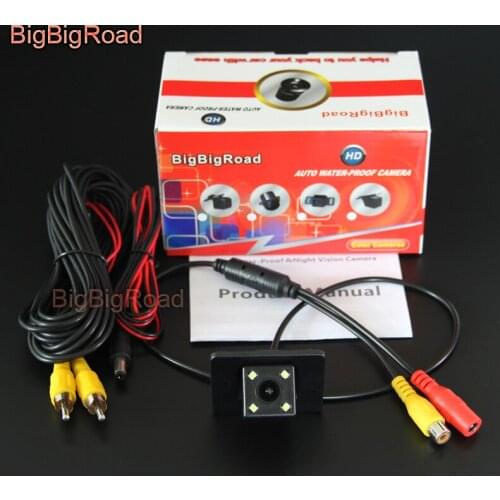 BigBigRoad Car Rear View Reverse Backup Camera For Mazda 3 Mazda3 Axela BM Sedan 2013 2014 2015 2016 Parking Camera Night Vision