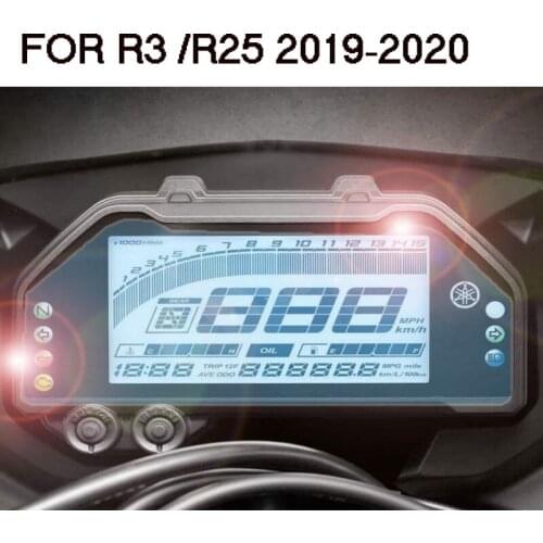 R3 R25 Cluster Scratch Protection Film Speed Screen Protector for Yamaha YZF R3 R25 2019 2020 Motorcycle Accessories