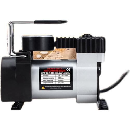 Portable Air Compressor Tire Inflator Electric Pump for Car, DC 12V, 36-72V, with Analog Pressure Gauge, Air pump for Car Tires