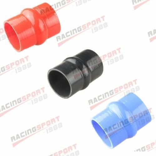 3.25" 82.5mm ID Turbo Straight Silicone Hose Coupler Intercooler Tube Pipe Blue/Black/Red