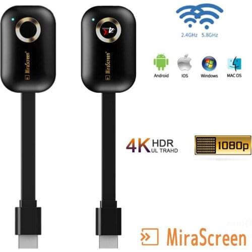 4K Tv Stick G9 Plus 2.4G/5G Miracast Draadloze Dlna Airplay Mirascreen Display Spiegel Ontvanger Tv dongle Voor Ios Android