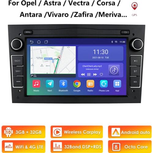 Android 10 2 Din Car GPS Monitor for Opel 2004 Vectra Vauxhall Antara Zafira Corsa C D Vivaro Meriva Radio Multimedia FOR DEAR