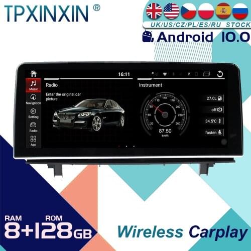 For BMW X1 16-21 For BMW X2 17-21 Android 10 Car Stereo Radio with Screen Radio Player Car GPS Navigation Head Unit Carplay