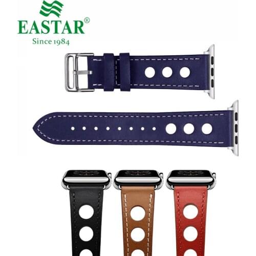Genuine Leather Bracelet High quality Leather Strap for iWatch 4/5 40mm 44mm Watchband for Apple watch 42mm 38mm Series 1&2&3