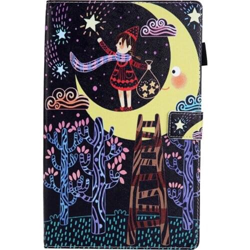 Case For Samsung Tab A 8.0 2019 SM-T290 SM-T295 Shell Protective Stand Magnet Smart Soft Funda Cover Anti-Dust Drop resistance