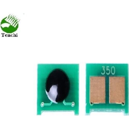 10sets=40pcs Free shipping Toner chip CF350A CF351A CF352A CF353A Compatible for HP Color LaserJet Pro MFP M176n