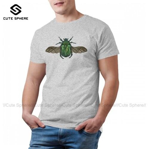 Bug T-Shirt Summer Funny Cotton T Shirt Graphic Short-Sleeve Tee Shirt Mens 5xl