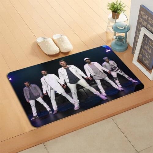 New Arrival Doormat Backstreet Boys Home Mat Machine Made Anti Slip Carpet Living Room/Hallway Bath Mat Christmas Gift