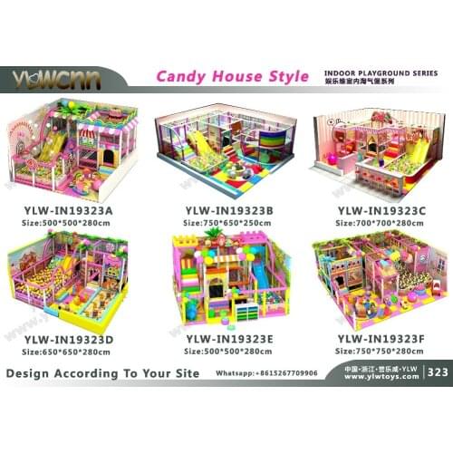 Cartoon Indoor children play house/indoor play/kids paradise area/amusement playground park/amusement park equipment