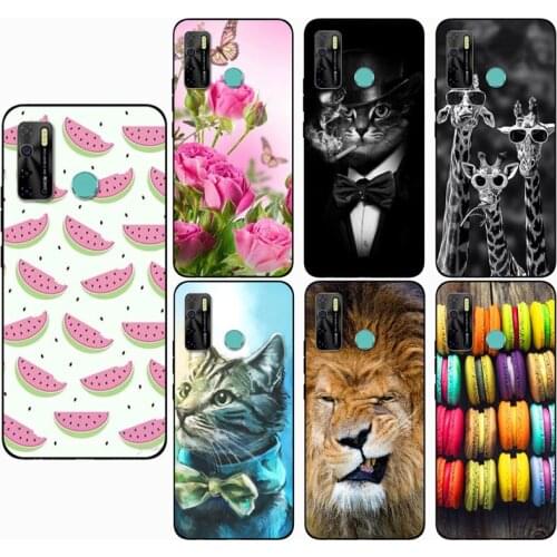 Soft Silicon Lovely TPU Case for Camon 15 2020 for 15 Air Funda Coque Capa Protective Phone Cover For 15 Pro for 15 Premier