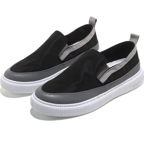 2021 spring and autumn new trend fashion all-match breathable ice silk canvas shoes mens quick-drying sneakers new balance