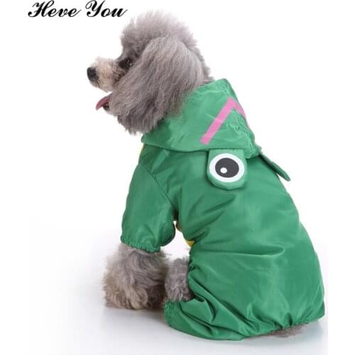 Heve You New Protection Pet Raincoat Clothes for Small Medium Large Dogs Waterproof for Dog Raincoat Pets Slicker Clothing XS~XL