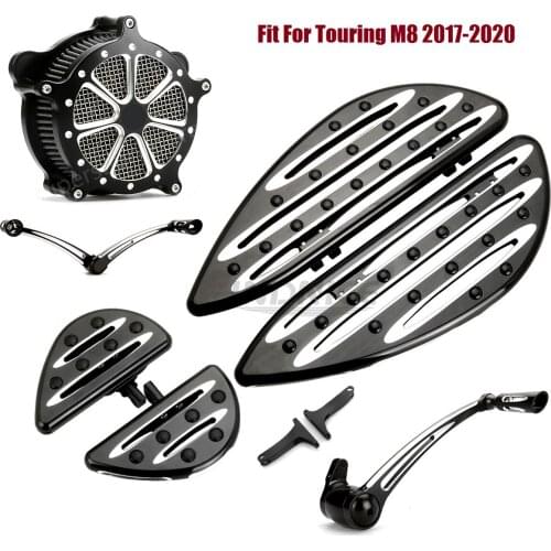 Foot boards Floorboards Shifter Levers Brake Arm kits Air Filter For harley Street Road king FLHR 2017-2020 M8