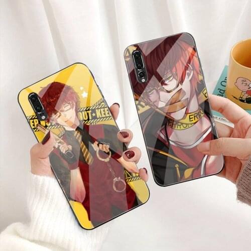 Popular 707 Mystic Messenger Phone Case Tempered Glass For Huawei P30 P20 P10 lite honor 7A 8X 9 10 mate 20 Pro