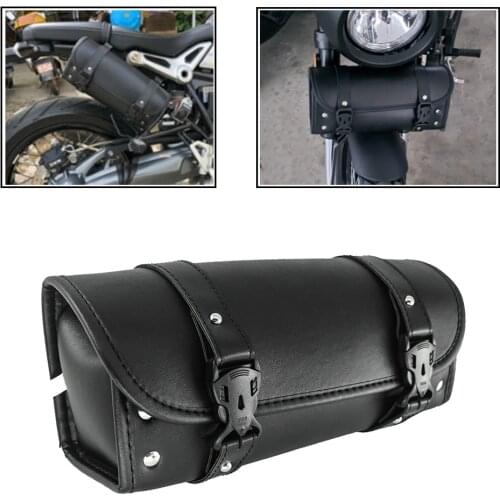 Motorcycle Fork Toolbags Storage Luggage Pouch Bags Saddlebag For Harley XL883 XL1200 For Yamaha V-Star XVS 650 950 1100 XV1600