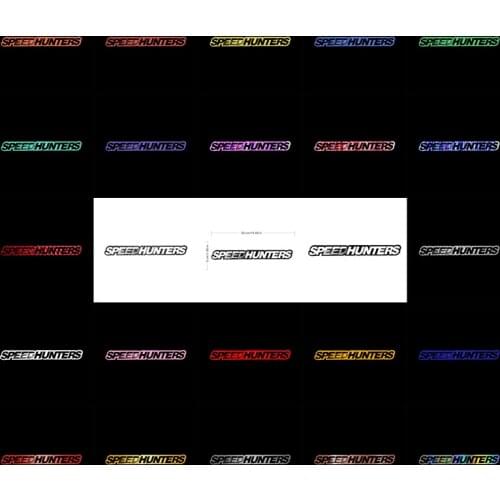 Tancredy 50*5cm SPEEDHUNTERS Creative Car Sticker for Car Styling Vinyl Body Window Door Stickers and Decals Decoration Stickers