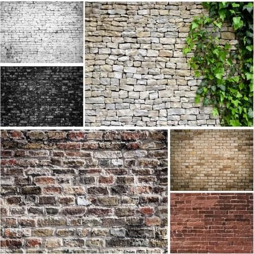 Vinyl Custom Vintage Brick Wall Theme Photography Backdrops portrait Photo Background Studio Prop 21817 TEX-03