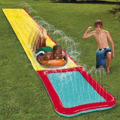 Giant Sprint Water Slide Fun Lawn Water Slides Pools for Kids Summer Toy 54DA