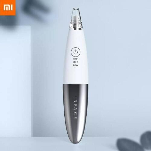 Xiaomi inface electric cleanser pore cleaning black head aspirator deep cleaning black head high efficiency for men and women