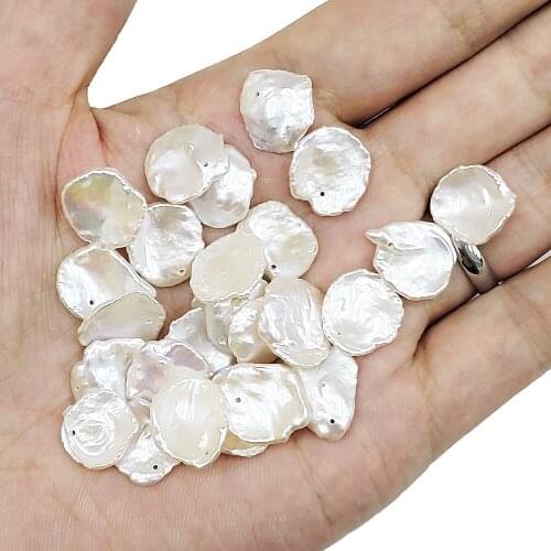 1pc Natural Freshwater Baroque Pearl Charms Jewelry Making 5mm Irregular Petal Loose Beads for DIY Bracelet Necklace Accessories