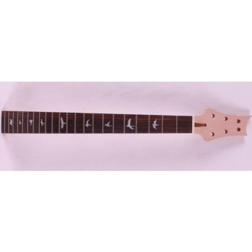 1 pcs unfinished electric guitar neck mahogany made and rosewood fingerboard Bolt on 22 fret