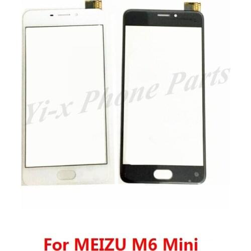 10pcs/lot Touch Screen Digitizer For Meizu M6 mini / Meilan 6 Touch Panel Touch Screen Front Glass Lens Replacement For meilan6
