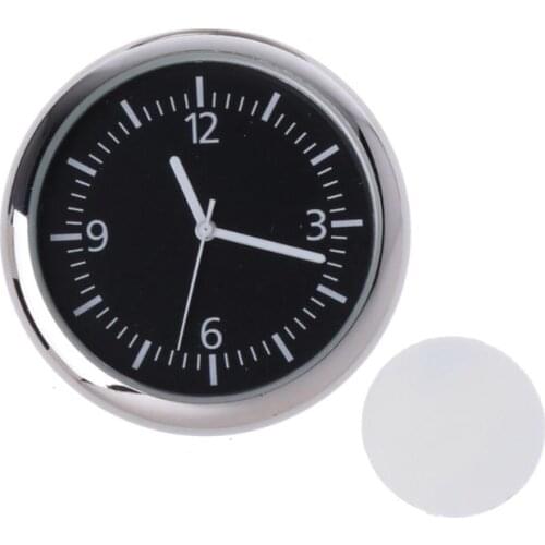 2021 New Universal Car Clock Stick-On Electronic Watch Dashboard Noctilucent Decoration For SUV Cars